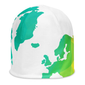 Atlas All-Over Print Beanie