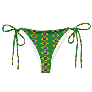 Brazil recycled string bikini bottom
