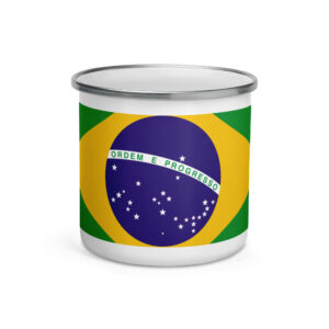 Brazil Enamel Mug