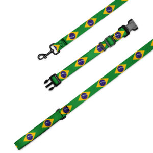 Brazil Pet collar & leash
