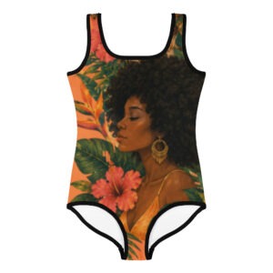 Mulheres All-Over Print Kids Swimsuit