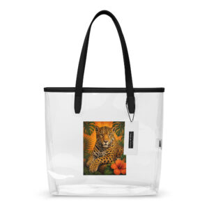 Onca Pintada Clear tote bag