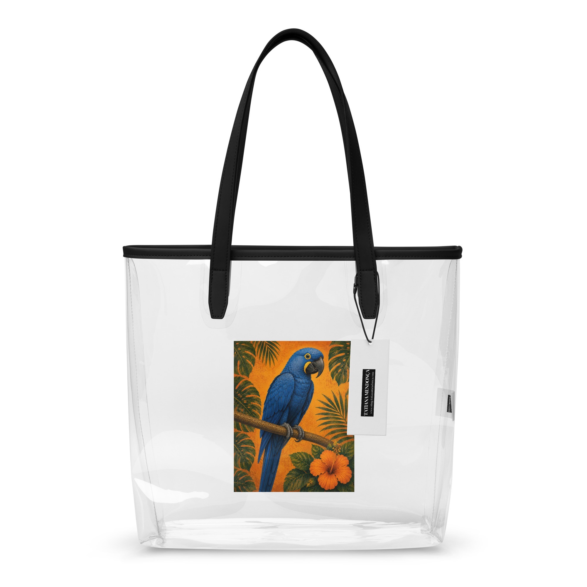 Arara Azul Clear tote bag