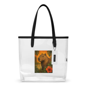 Capivara Clear tote bag