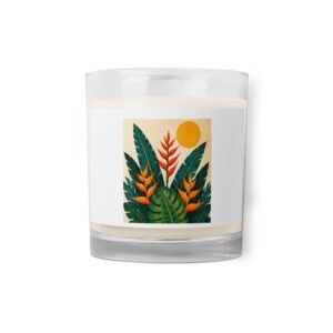 Tropicalia Glass jar soy wax candle