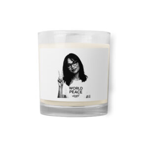 TM Glass jar soy wax candle