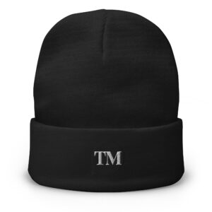 TM Embroidered Beanie