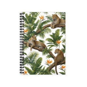Onca Pintada Ruled Line Spiral Notebook