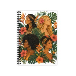 Mulheres Ruled Line Spiral Notebook