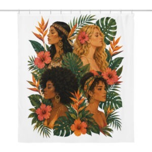 Mulheres Shower curtain