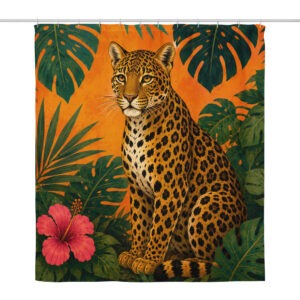 Onca Pintada Shower curtain