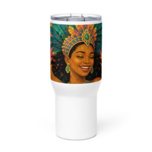Samba Tropicalia Travel mug with a handle