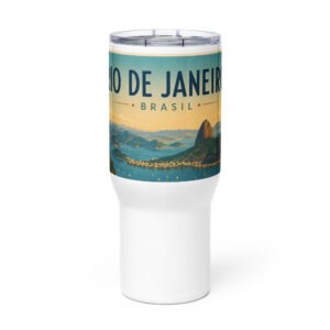 Rio de Janeiro Travel mug with a handle