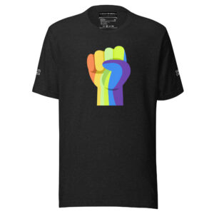 Expats United Power Colorful Unisex t-shirt