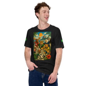 Caramelo & Mascotes Unisex t-shirt