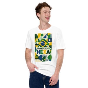 Brasil Hexa Unisex t-shirt